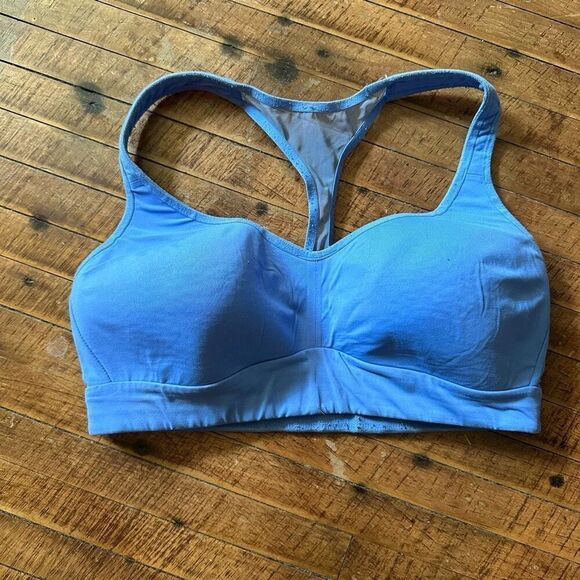 Lululemon blue racerback high impact XXS Athleisure bra - Picture 1 of 2